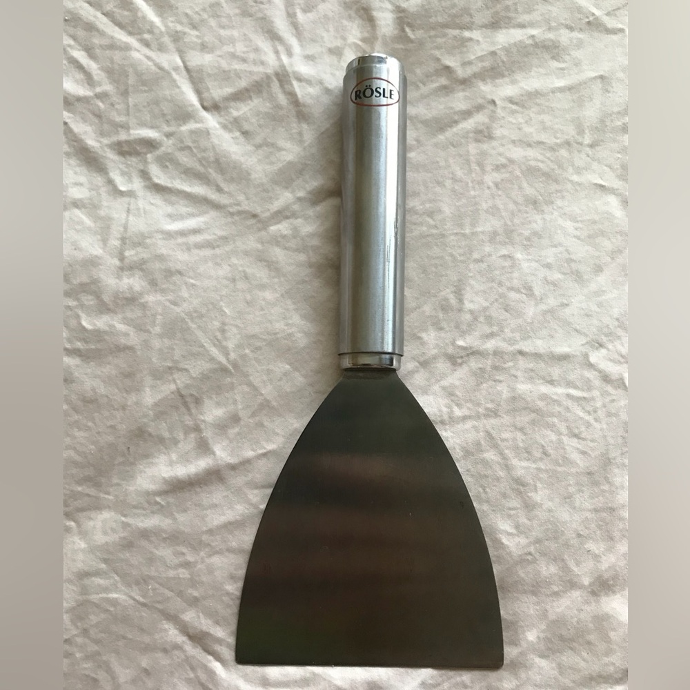 Rösle Stainless Steel Bench Spatula - Silver